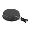 With Foldable Handle Picnic Cookware Set Non-stick Outdoor Pan Pot  Hiking Skillet