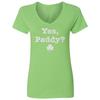 Yes, Paddy? St Patricks Day Shamrock - Irish Party Ladies' V-Neck Tshirt Unisex T-Shirt
