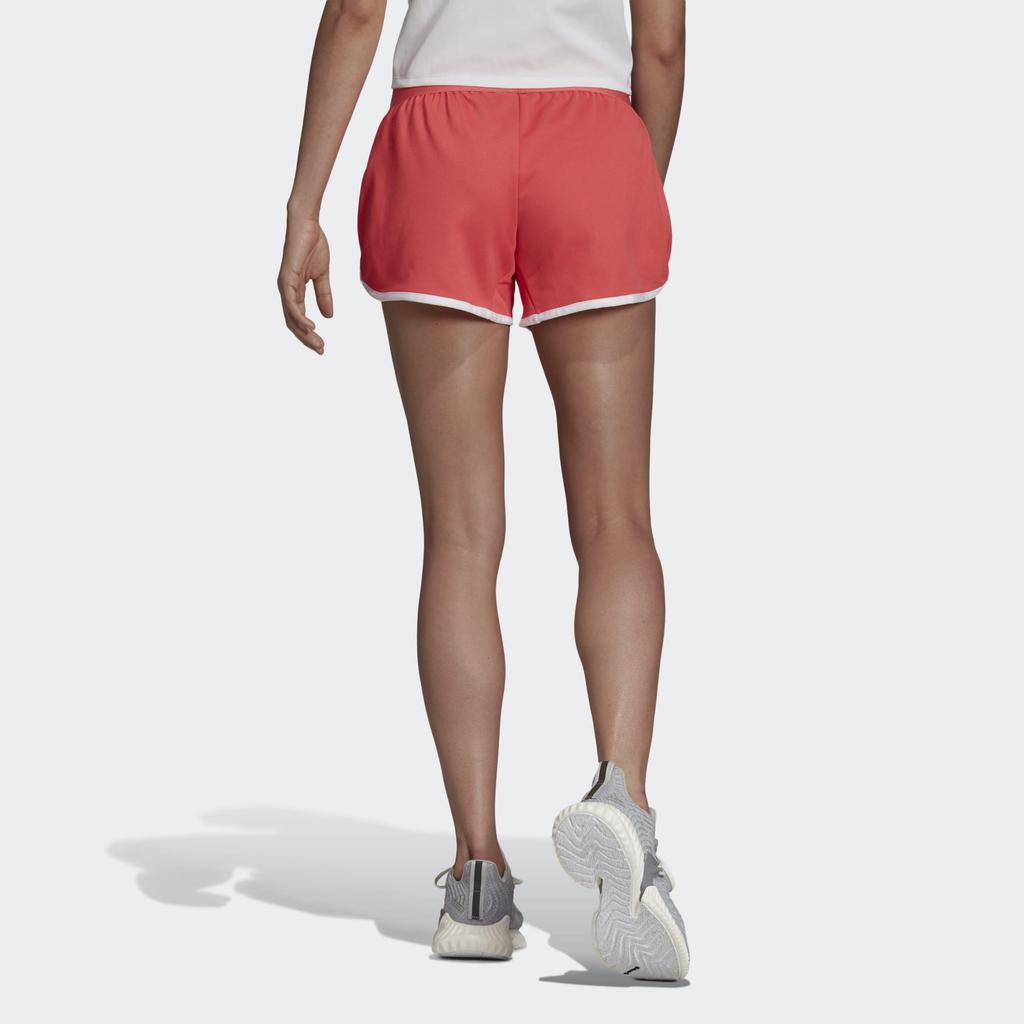 Adidas Striped Mid-Rise Casual Shorts Women shorts DW8459