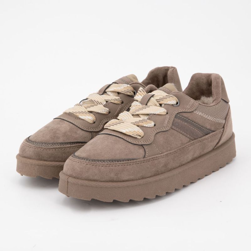 Women's Chunky Platform Sneakers Sherpa Lining TOM TAILOR