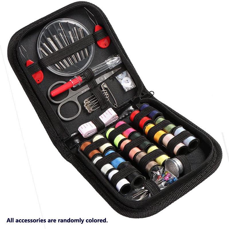 Portable Needle and Thread Kit - Home DIY Sewing Tool Set, Household Sewing Box