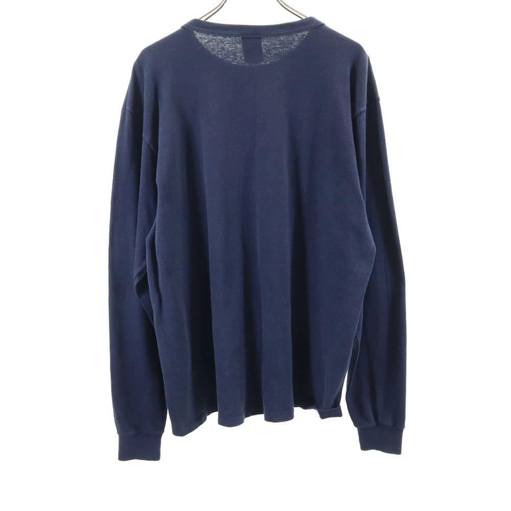 Champion 90s Late model made in USA Print Long sleeve T-shirt Men's Used