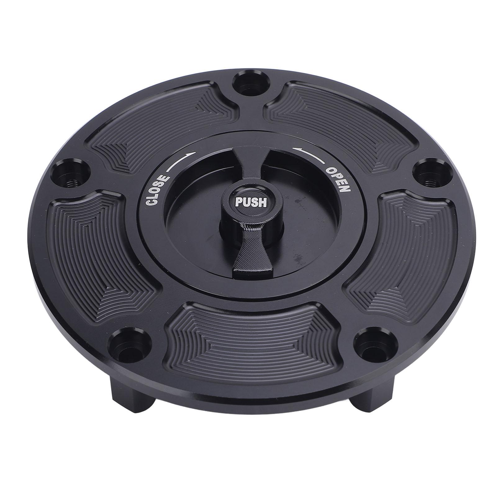 

Keyless Motorcycle Fuel Tank Cap Press Twist Off CNC Gas Cap Replacement for 800MT 650NK 400GT 400NK 450NK 250NK 450SR