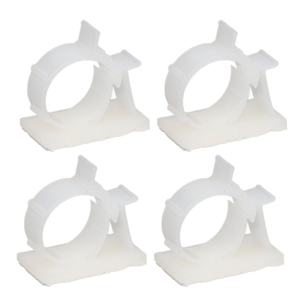 100Pcs Cable Management Clip Adjustable Adhesive PA66 Nylon Cord Organizer for Home YX 1316