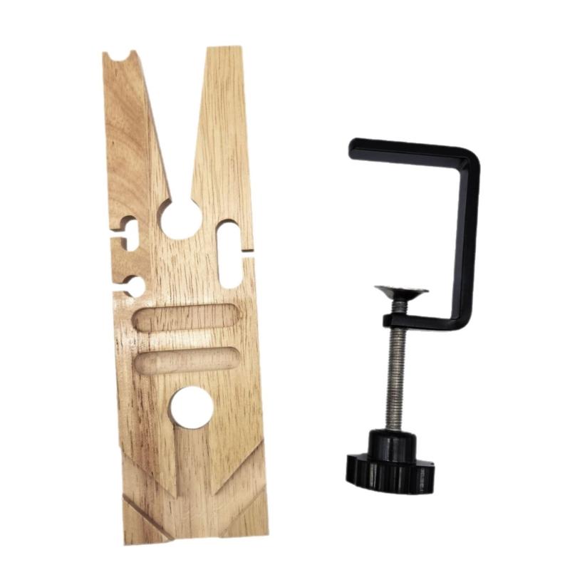 Wood Clamp Set Round Edge Design Woodworking Clamp for Stable Wood Processing in Crafts and DIY Portable Tool