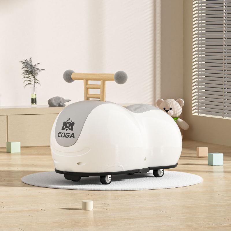 Peanut Wiggle Car: Anti-Rollover, Silent Wheels, Baby Slide Scooter for Ages 1-3, Perfect First Birthday Gift