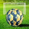 Fußball mit brasilianischem Wappen, Größe 5 - Langlebig, Maschinengenäht, Weich und Komfortabel, Geeignet für Training und Spiele, Geschenk