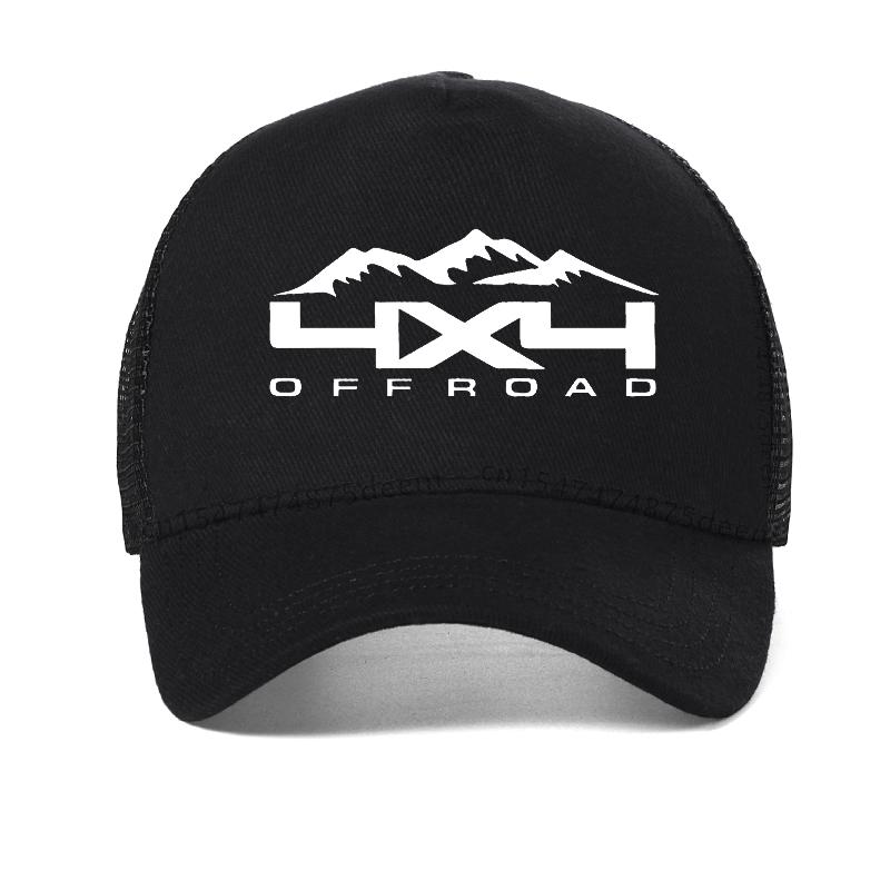 Creative outdoors 4x4 Off Road and Mountain Baseball cap Funny racing men hat summer Mesh Breathable Trucker hat gorras