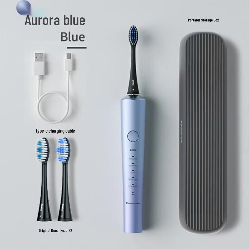 

Panasonic EW-DC70 Sonic Electric Toothbrush Gift Set CN plug (adapter included)