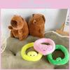 Soft Short Plush Capybara Doll With Swimming Ring For Children Includes Pig And Chick Colors