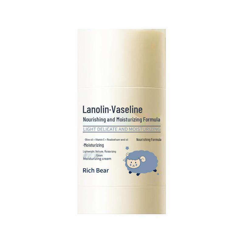 RichBear Lanolin Moisturizing Body & Face Cream for Dry Skin