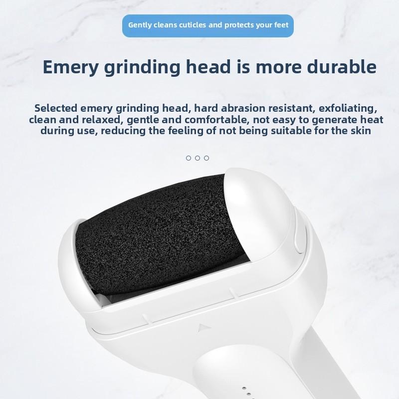 Grinding Feet To Remove Dead Skin and Trim Feet Electric Foot Grinder Stone Pedicure To Remove Foot Skin Heel Calluses Electric Foot Grinder