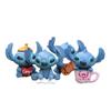 4pcs Cute Disney Stitch Decoration Stitch Action Figure Micro Landscape Doll Ornament Charm Toys Brinquedos Birthday Party Gift