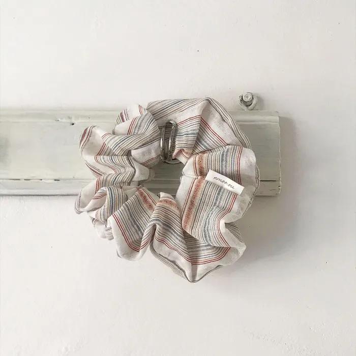 Sunfade stripe scrunchie