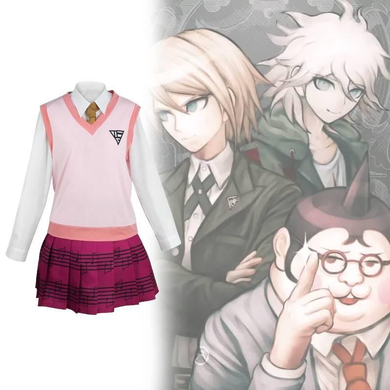 Danganronpa V3 Cosplay Costume For Women With Cotton Fabric For Anime Role Play