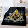 1PC Freemason Home Suitable All Seasons Soft Comfortable Blanket Sofa Office Travel Home Use Great Gift Idea