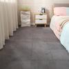 6Pcs 30*30CM Creative Plush Puzzle Foam Floor Mat Puzzle Carpet Warm Playmat Interlocking Exercise Tiles Fluffy Area Rugs