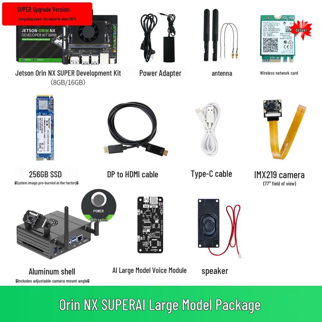 Jetson Orin NX AI Vision Development Kit with ROS Core