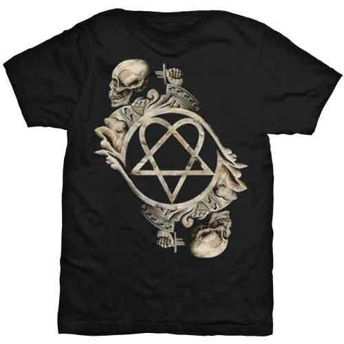 Him Bone Sculpture T-Shirt Black New S