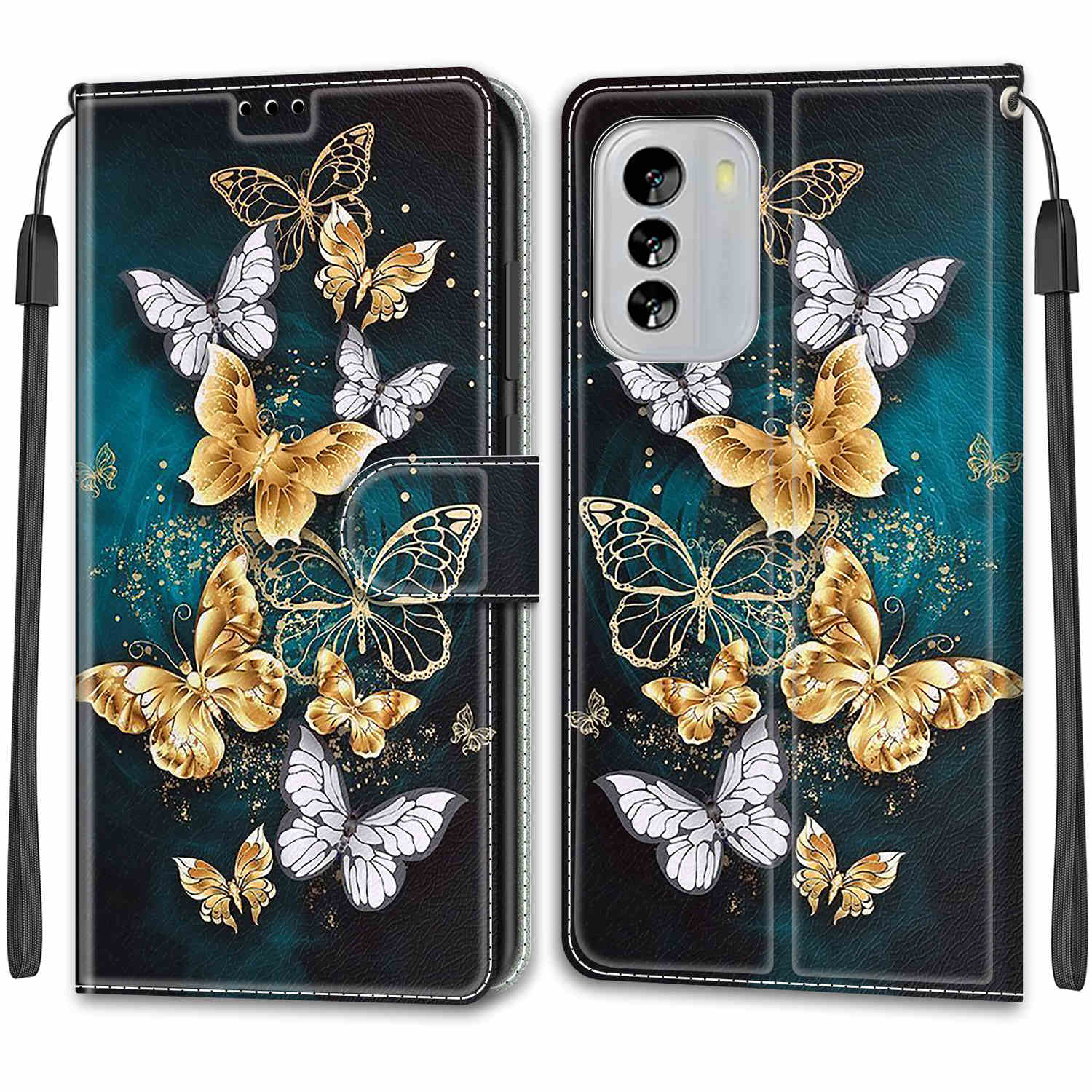 

Роскошный окрашенный кожаный чехол для Nokia G60/G21/G11/G20/G10/C12/C22/C32/G42 Защитный чехол-книжка для Nokia 6.3/Nokia C01 Plus/Nokia G310 Nokia C32/Nokia C22