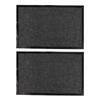 2PCS Indoor Door Mat Chemical Fiber Absorbent Non Slip Machine Washable Floor Rug for Bathroom