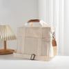 Simple Canvas Handbag New Versatile Multi-layer High-capacity Commuting Shoulder Messenger Women's Bag