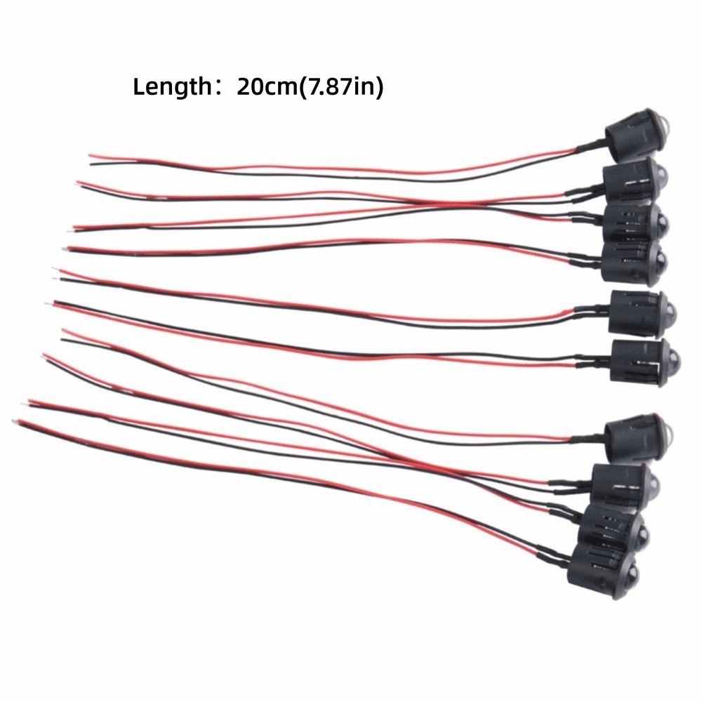 10PCS 12V LED Light Emitting Diode White Ultra Bright LED Low Power Constant LED  Display Panel