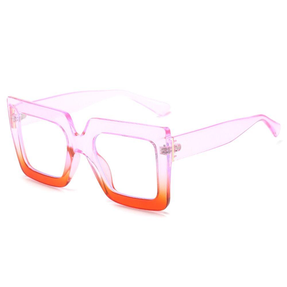 Colorful Ladies Optical Glasses Frame Oversized Computer Eyewear Female Eyeglasses  for Women