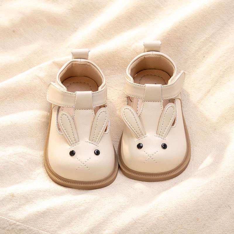 2024 Spring Autumn Girl Shoes Soft Sole Patent Leather Shoe Lovely Cartoon Toddler Shoes Kids Casual School Princess Party Shoes