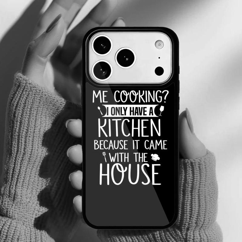 Love Baking Chef Knife soft Phone Case for iPhone 17 16 15 14 13 Pro Max Back Cover for 12 11 Pro Coque