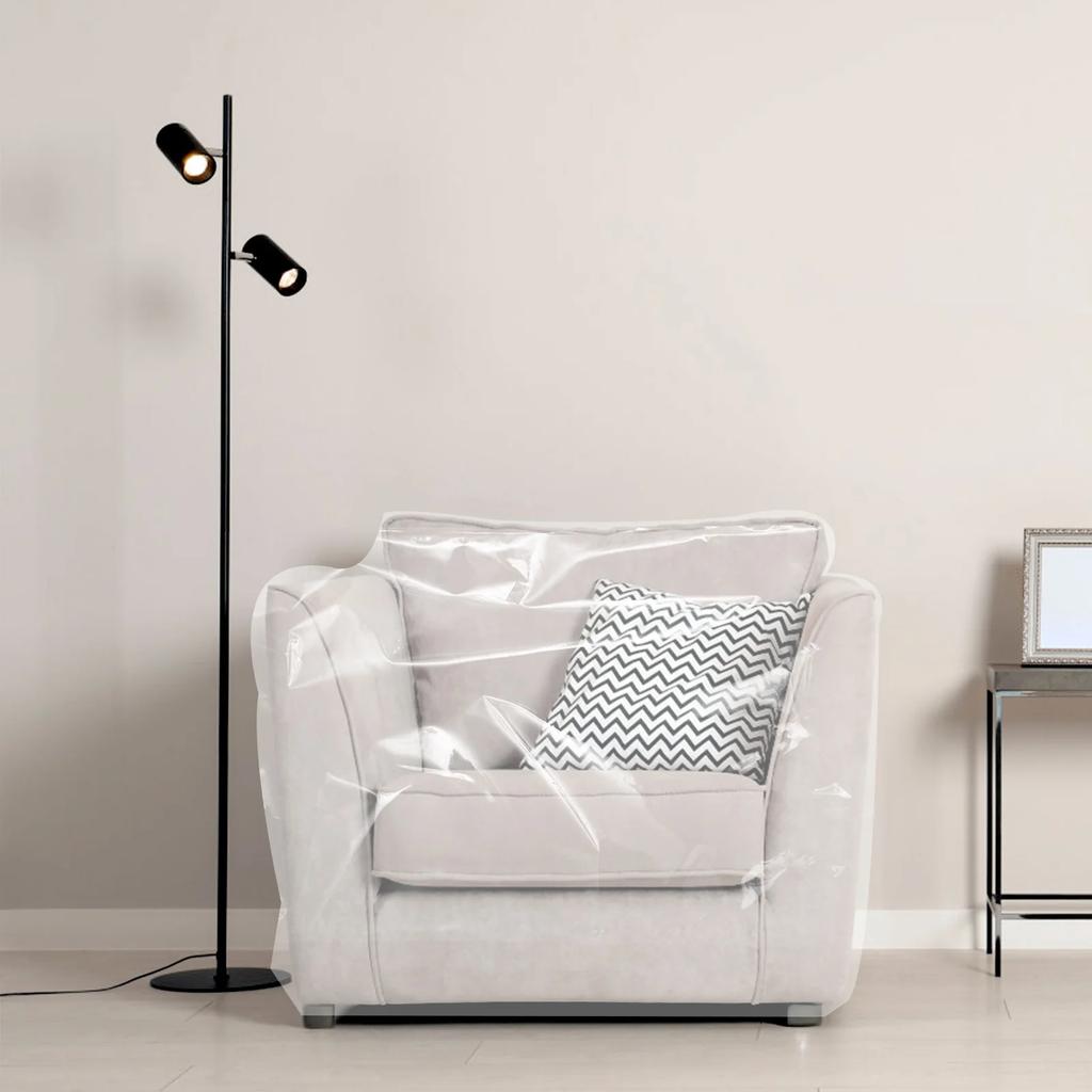 Couch Cover Pet Plastic Waterproof Dust Cover PE Transparent Furniture Covers Sofa Covers for Protection Against Cat Dog Clawing