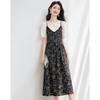 Women's Fashion Two-Piece Acetate Blend Dress Set