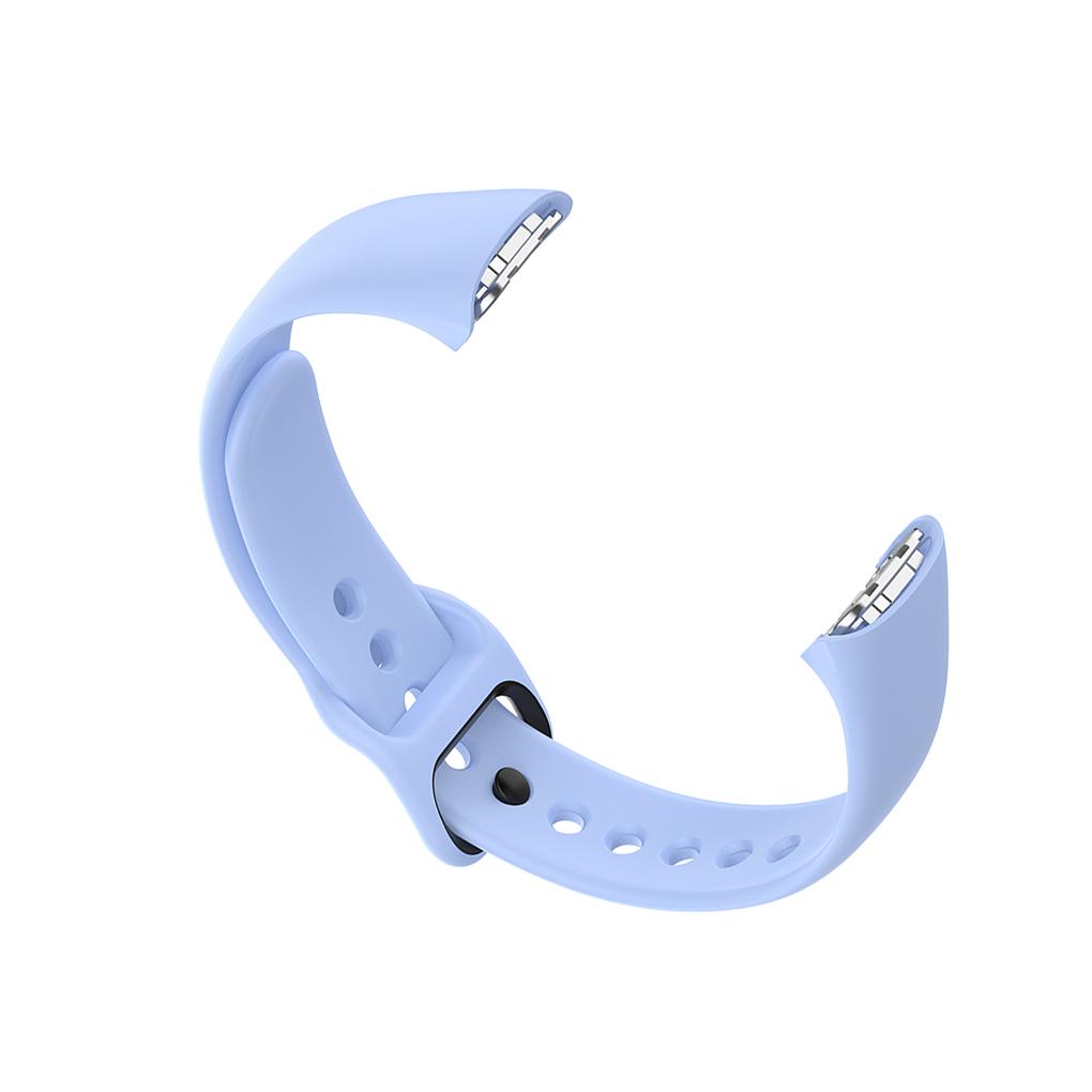 Silicone Watch Straps Watchband Strap Replacement Waterproof Sweat Proof Wear-resistant Wrist Band Strap for Smart Bracelet