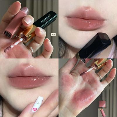 Hgn Dual Ended Matte and Gloss Lip Gloss Soft Matte Dewy Glossy Long Lasting Brighten Skin Tone Multi Makeup Styles