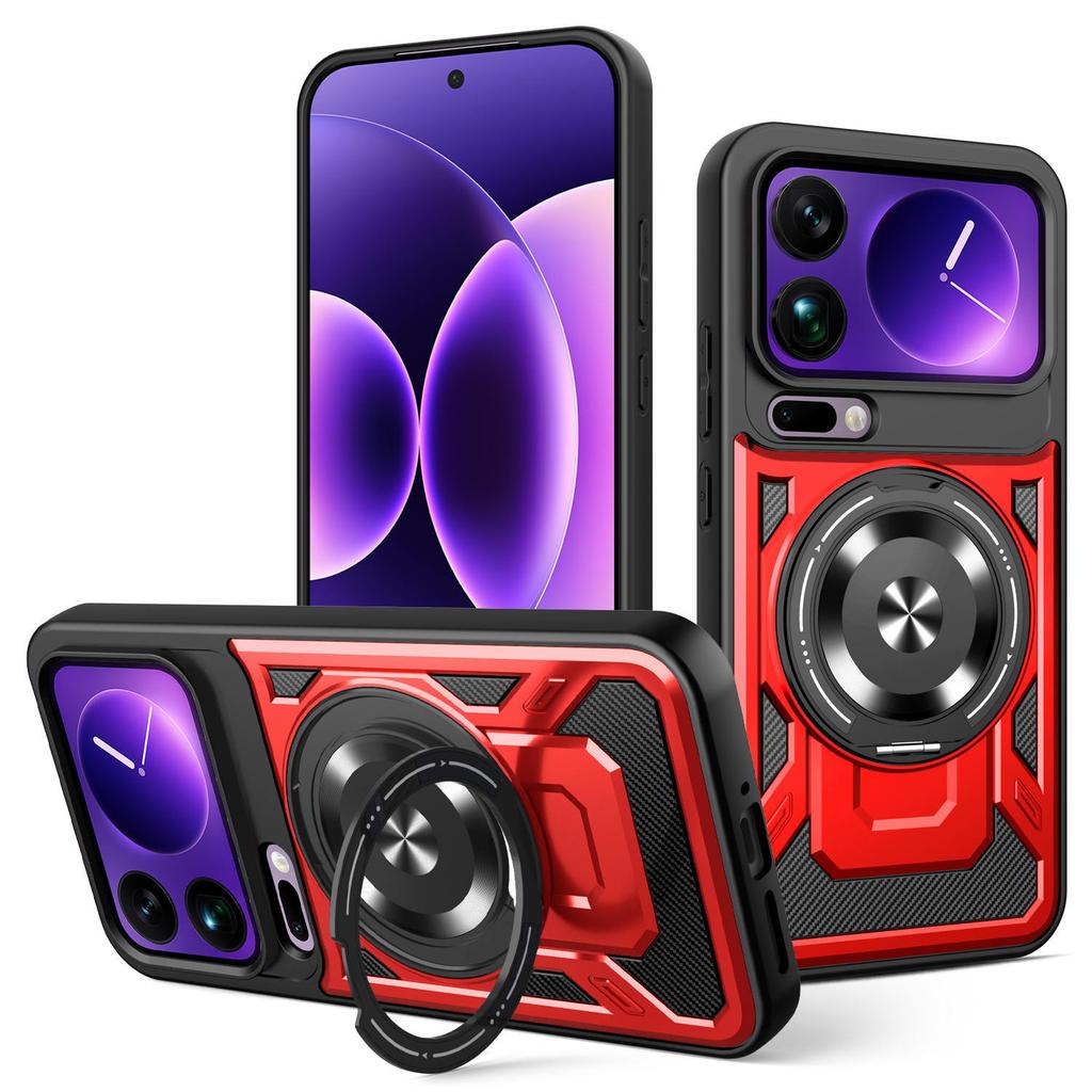 Compatible with Xiaomi 17 Pro Max Youjia magnetic phone case, Xiaomi 15 Pro Pro stand and shockproof Xiaomi 15 protective case