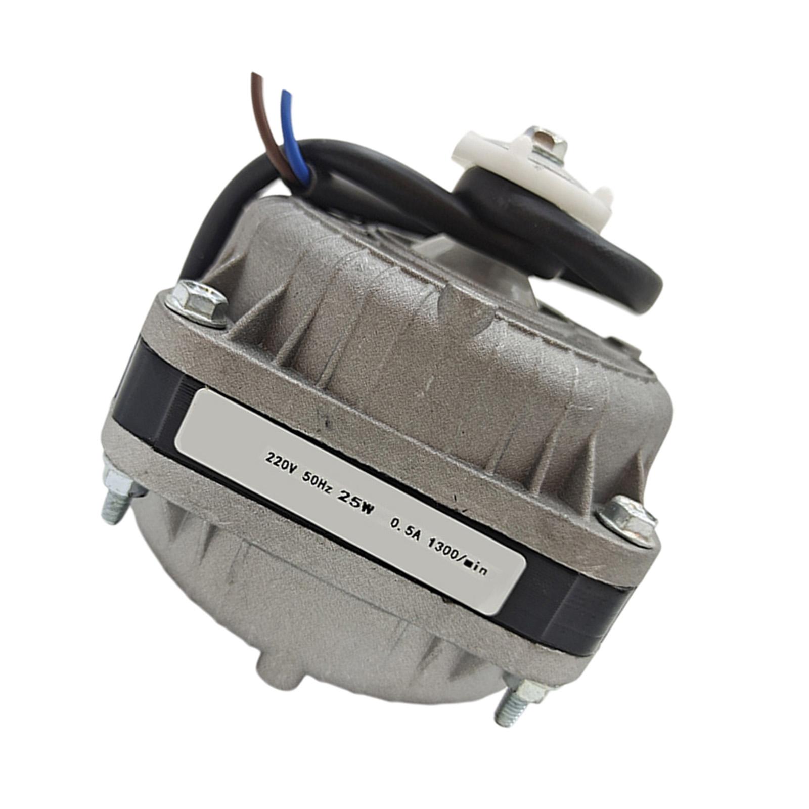 

Энергосберегающий двигатель вентилятора охлаждения холодильника с эффективным охлаждением, двигатель вентилятора конденсатора для домашнего и коммерческого использования 25W