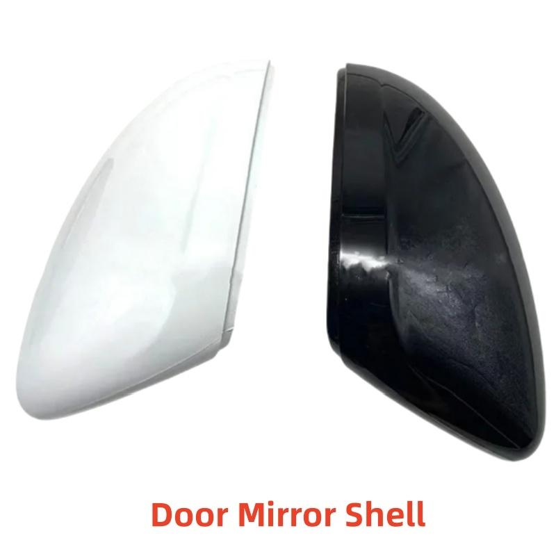 ABS plastic Car Black Rearview Accessories Door Mirror Shell For CITROEN C3 2016 2017 2018 White Car Decoration