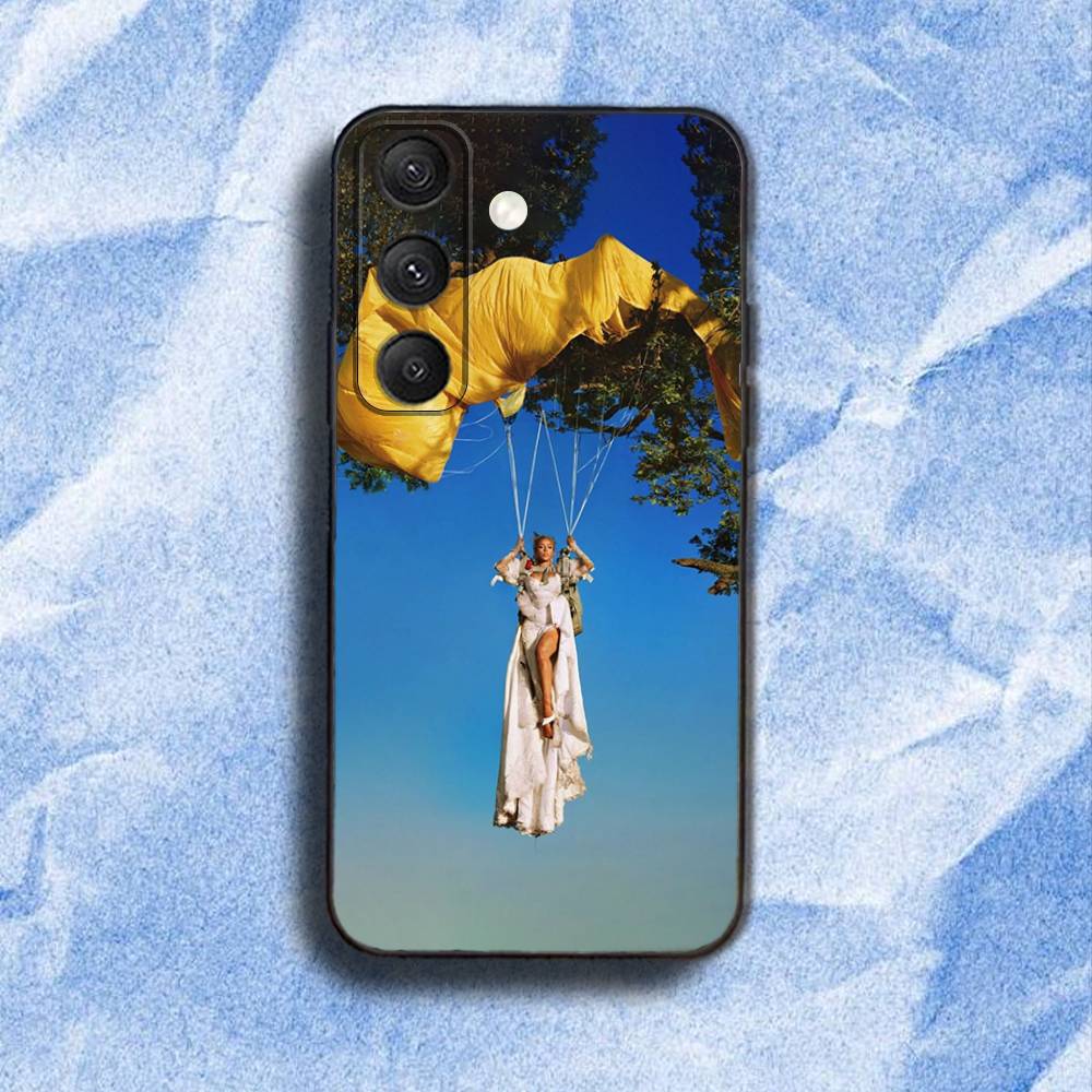 

D-Doja C-Cat Vie Phone Case For Samsung S 25,24,23,22,30,21,10,9,Ultra,Plus,Lite,FE,4,5G Black Soft Case samsungS25