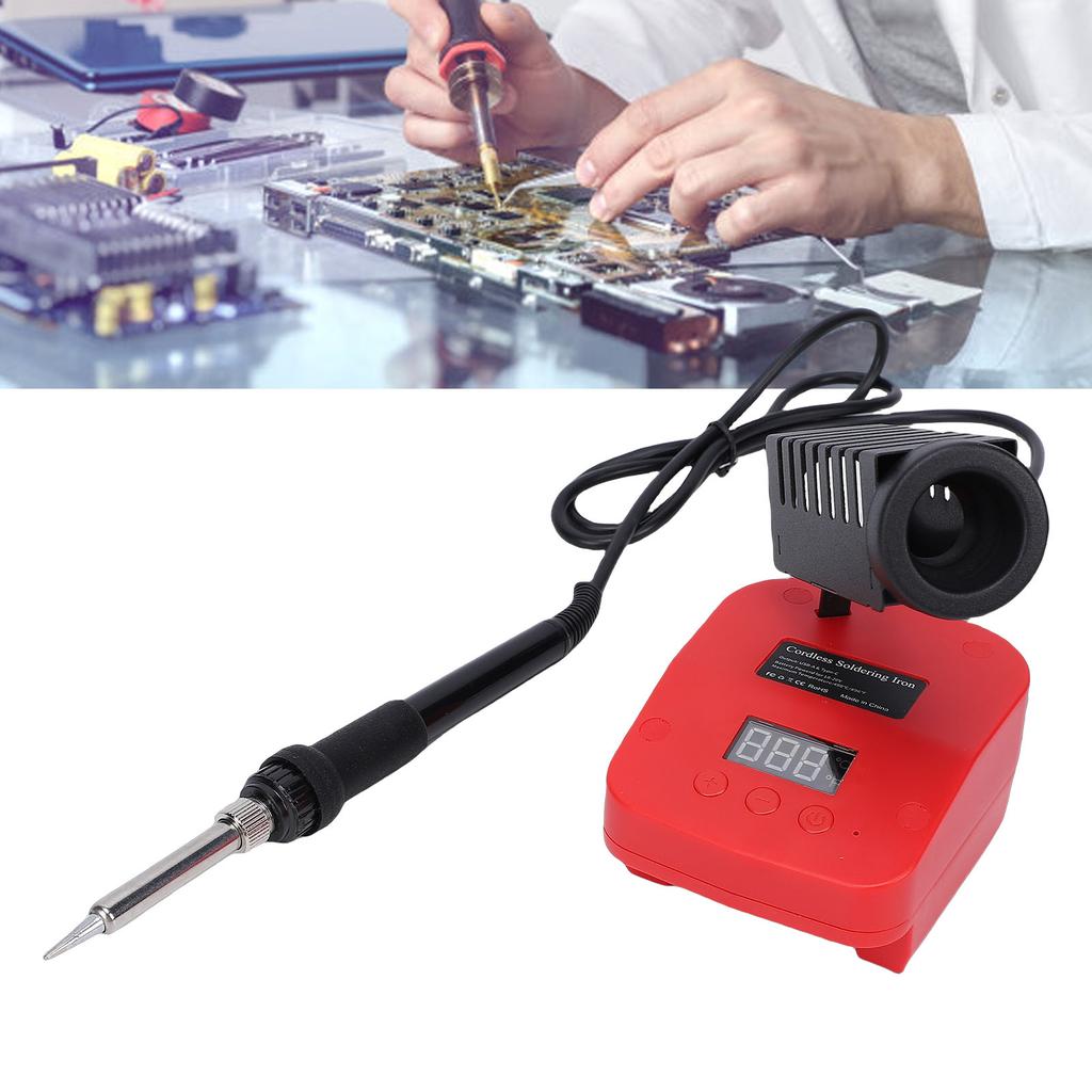 Cordless Soldering Station Suitable for   48-11-1811 48-11-1815 Battery LCD Display Portable Soldering Iron Kit with USB Type C Port