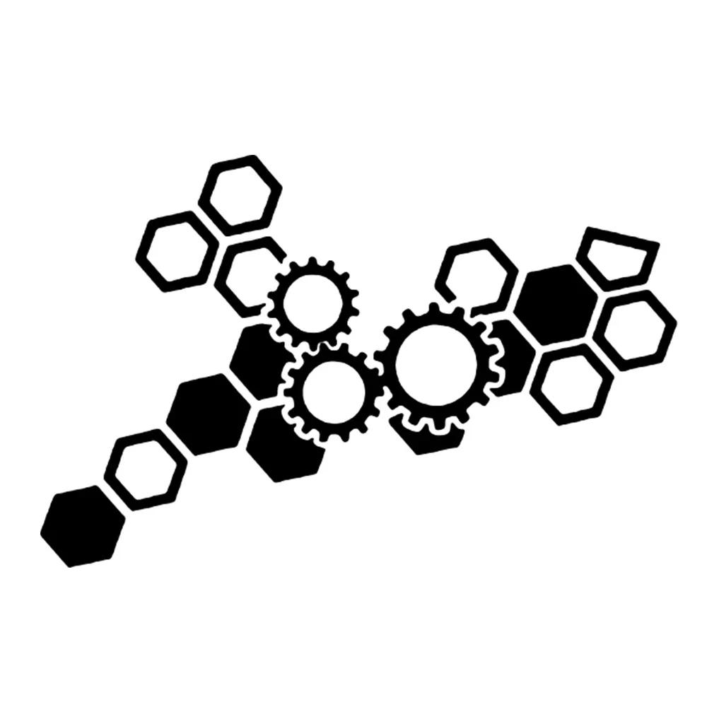 

Светоотражающая сотовая шестиугольная наклейка на автомобиль мотоцикл электромобиль модификация водонепроницаемая сотовая передача светоотражающая наклейка