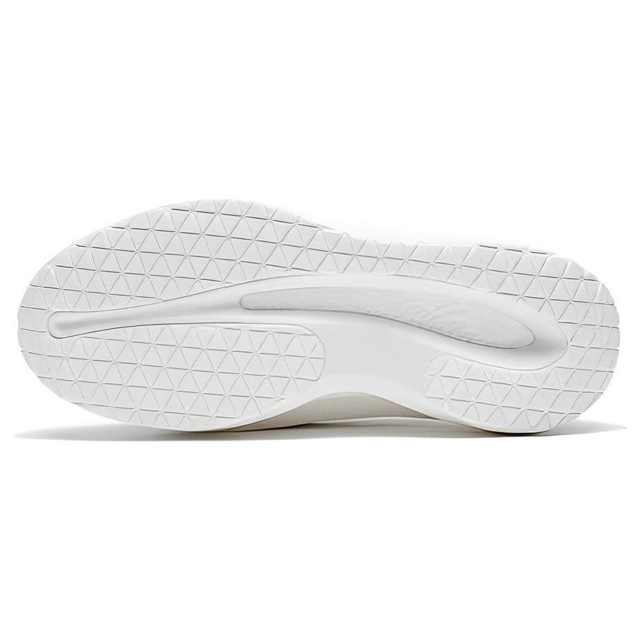 Chaussures de sport décontractées basses LiNing Cloud Travel, douces, rembourrées, antidérapantes, résistantes à l'usure, légères, pour hommes, écru AZGS145-1
