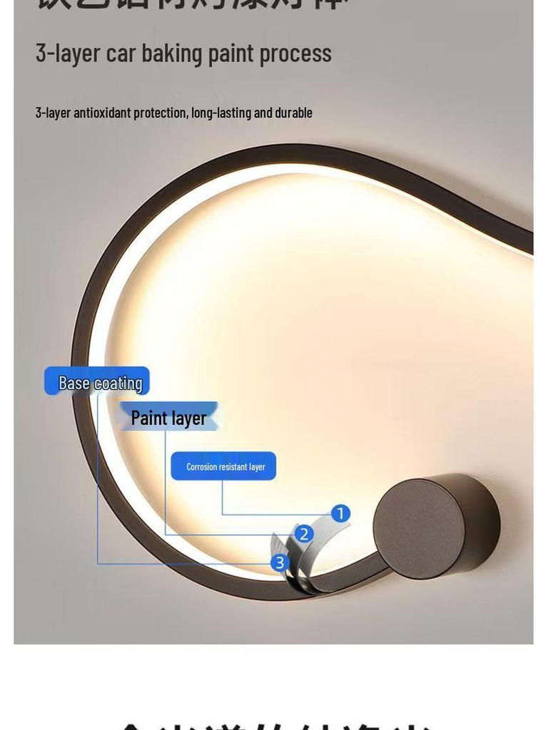 Nordic Wall Lamp: Modern Lighting Fixture for Living Rooms, Bedrooms, and Corridors