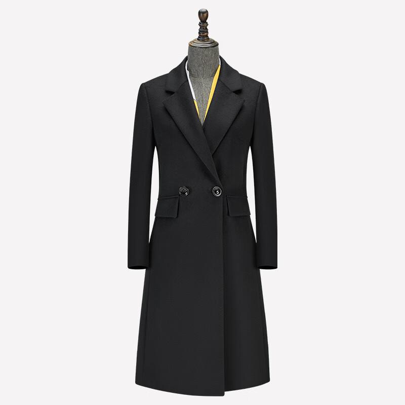 Trolman Unisex Mid-Length Wool Blend Overcoat