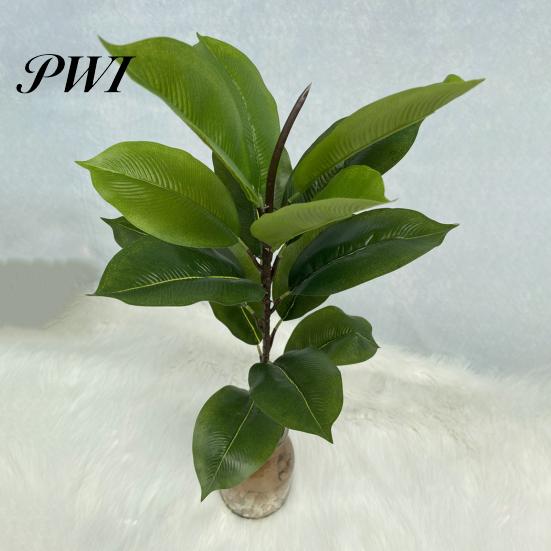 Simulation Plant 1 Pc No Withering Artificial Leaf Vivid Faux Home Decor Silk Flower Table Centerpieces Wedding