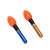 2Pcs LED Fishing Bobbers Premium Plastic Sturdy Durable Bright Practical LED Fishing Floats with Two Batteries