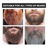 Tinte para Barba Negra para Hombres en 5 Minutos y Tinte Negro de Larga Duración para Cubrir Canas, Color de Retoque de Raíces para Barba y Bigote de Hombres