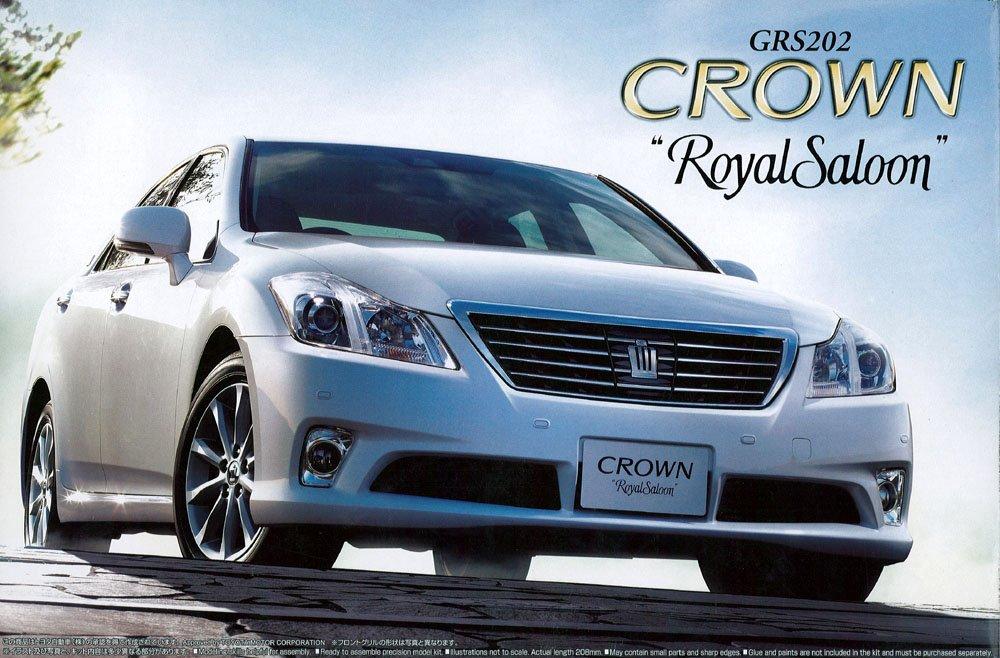 

Aoshima Bunka Kyozai 1/24 Scale The Best Car GT Series No. 55 Toyota GRS202 Crown Royal Saloon 2010 Plastic Model Kit
