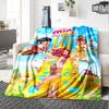 Mia and Me Print Flannel Blanket High Quality Warm Comfortable Cover for All Seasons Perfect for Gifts Home Decor