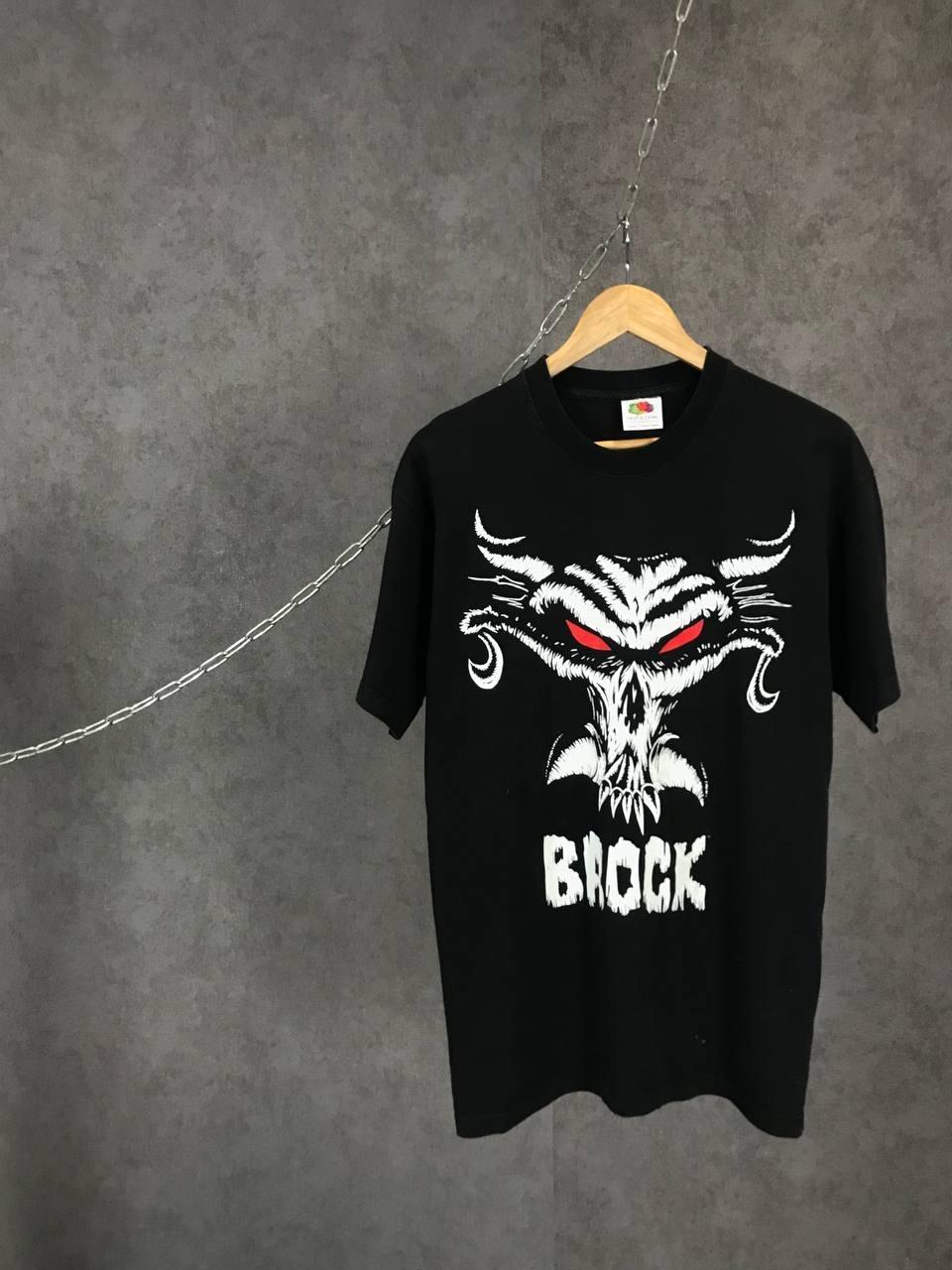 Brock Lesnar 2002 vintage WWE WWF overprinted tee Unisex T-Shirt M