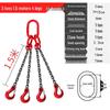 Complete Lifting Chain Sling with Hooks for Mining and Rigging